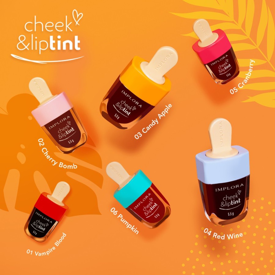 [ IMPLORA ] CHEEK AND LIPTINT | LIP TINT IMPLORA ORIGINAL BPOM