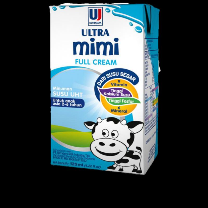 

Susu ultra mimi 125ML variant rasa (eceran)