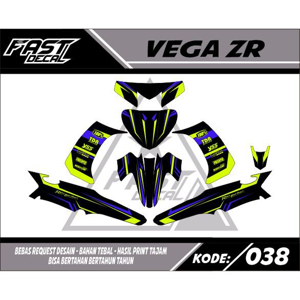 Decal Vega Zr 038 Shopee Indonesia