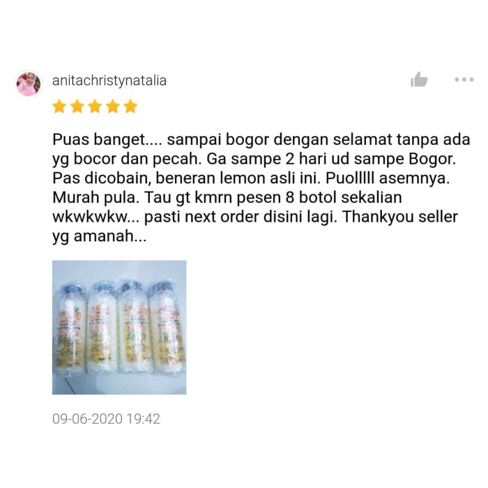 

d201nhd Sari Lemon 250 Ml Premium - Fresh - Pure - Best Seller - Murni - Peras Ds201Fs