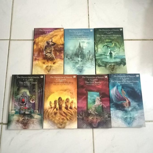 [INDONESIA] BUKU NOVEL THE CHRONICLES OF NARNIA 7 SERI - CS LEWIS [ORIGINAL]