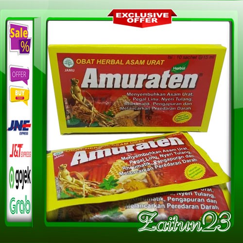 murah AMURATEN Obat herbal asam urat