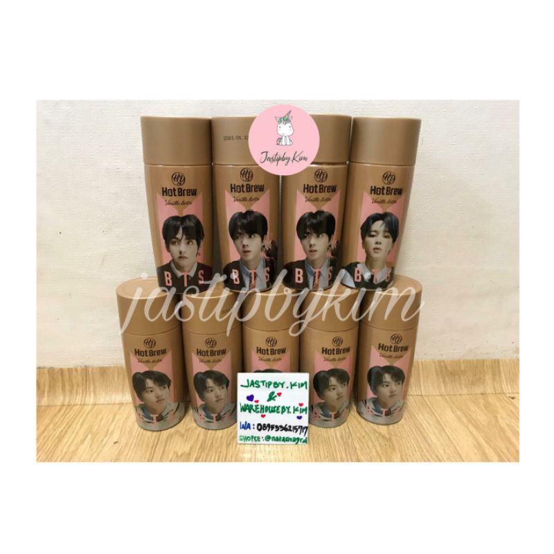 

Ready stock "VANILLA LATTE" Babinsky Hot Brew Hot Brew x BTS (BACA DESKRIPSI)