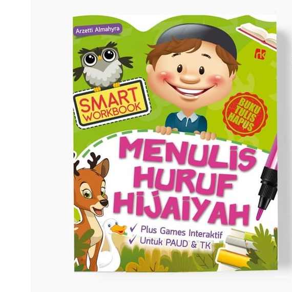 

Smart Workbook Menulis Hijaiyah (Buku Tulis Hapus)