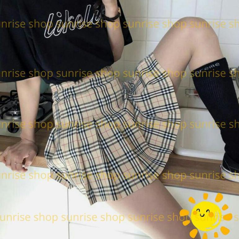 {Lsk31au22м} (SR182) - ROK MINI KOREA TENNIS SKIRT ROK KOTAK KOREA FLARE SKIRT PLEATED SKIRT