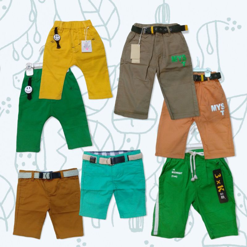 Celana Impor Anak Premium Celana Outfit Celana Pendek Tanggung