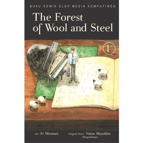Gramedia Banjarbaru - A FOREST OF WOOL AND STEEL 01