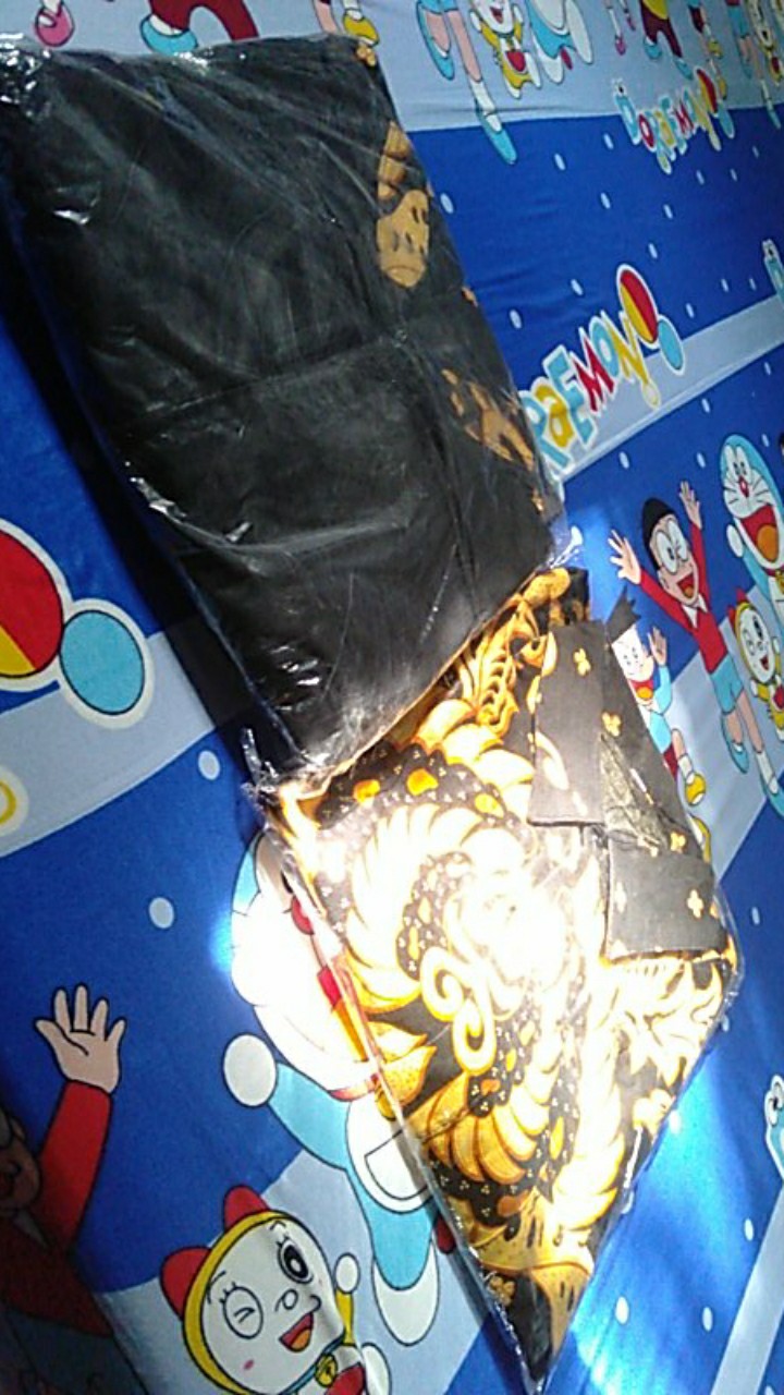 (family Ada Anaknya) Batik Couple 2499 Motif Manggar Sumber Urip Grosir Couple Gisel