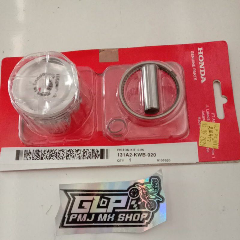 PISTON KIT BLADE REVO ABS ABSOLUTE SEHER SET ORI AHM STANDAR 25 50 75 100 131A2-KWB-920 FI INJEKSI-1