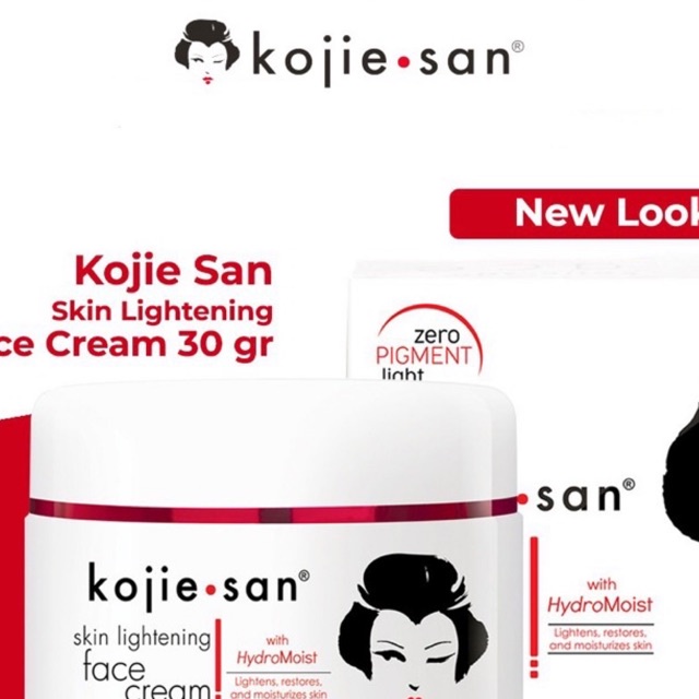 KOJIE SAN FACE CREAM 30G - CREAM KOJIE SAN LIGHTENING