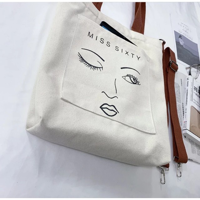 [LOKAL] DOMMO - D1320 Tote Bag GRACE - Tote Bag Wanita Morymony