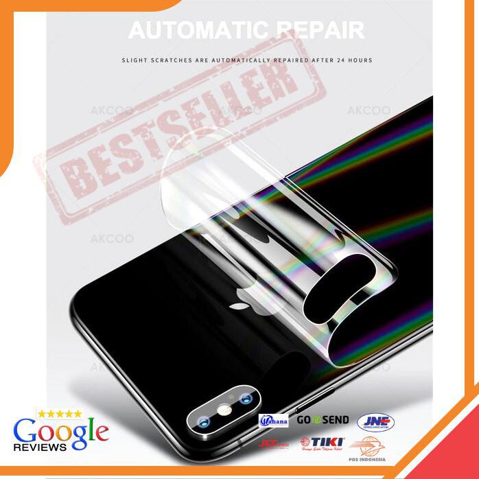 ACC HP VIVO Y12 Y15 Y17 GARSKIN AURORA ANTI GORES HYDROGEL BACK