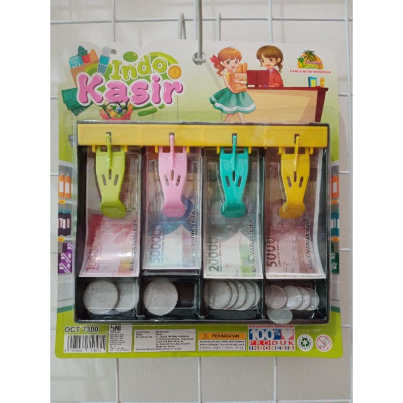 Mainan Anak Kasir Kasiran Murah /Uang Uangan Anak