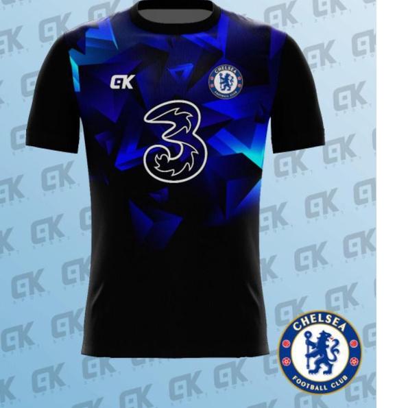 Kaos Bola Chels//Kaos Futsal printing/Jersey printing//Kaos Olahraga printing