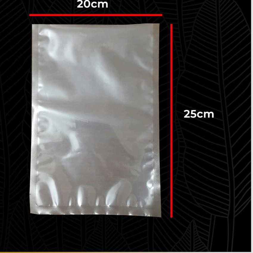 

(WH81V) @ .Plastik Vacum Sealer Makanan Plastic Vacuum Bag Vakum 20x25 cm POLOS".,.!!