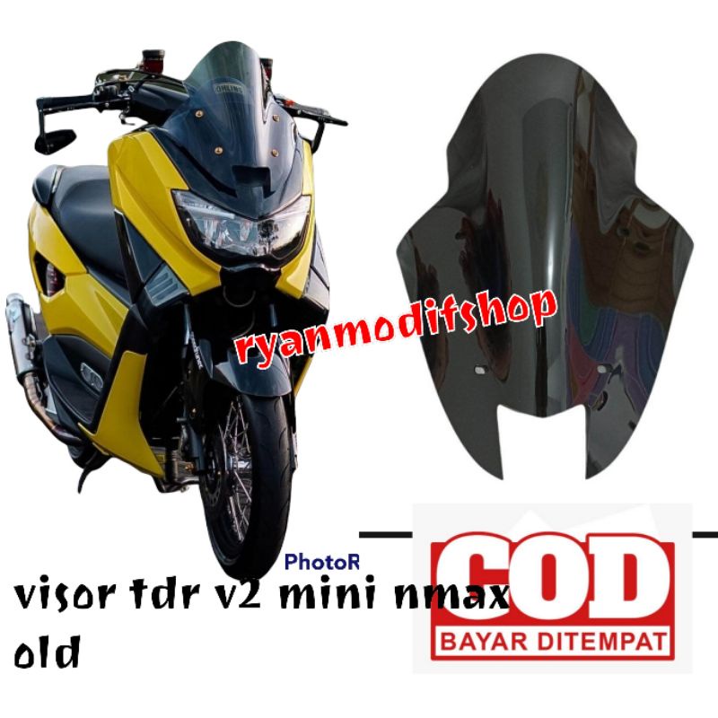 WINSIL TDR V2 NMAX OLD VISOR TDR V2 SIRIP LAMA WHIENDSIEL NMAX LAMA MODEL TDR V2 SPORTY