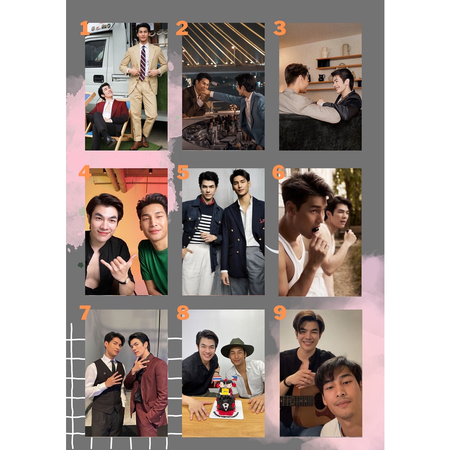 Photocard KinnPorsche Mile Phakphum Apo Nattawin Thailand