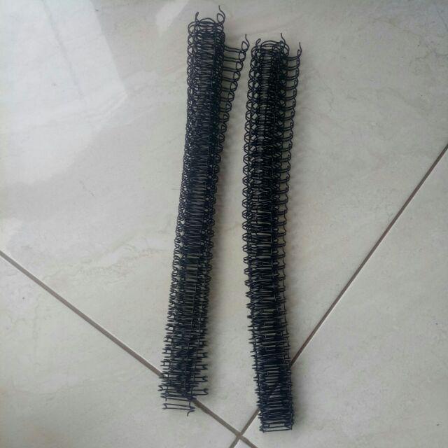 Spiral Kawat A4 1/2 3:1 No.8 / Ring Kawat / Twin Ring 34 Loops Hombo (4 Pcs)