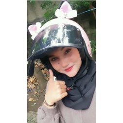 『Perdana』 Nekomimi helmet motorcycle kuping kucing helm accesories decoration modification cat ears 