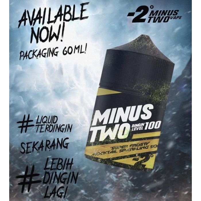 ORA MINUS TWO KUNING YELLOW MOCKTAIL V2 3MG 60ML