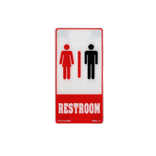 Sign Board Akrilik Restroom Dplayers DPA-37