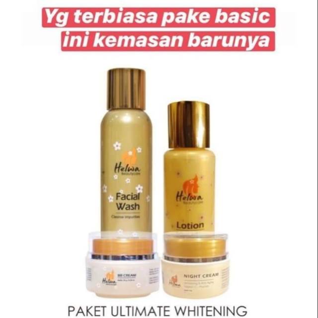 Helwa skincare paket whitening