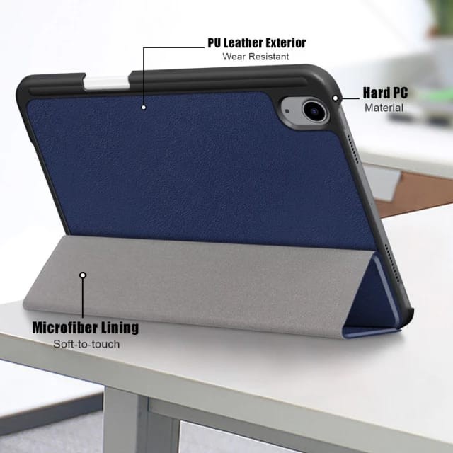 IPAD MINI 6 2021 FLIP LEATHER CASE SLIM BOOK COVER