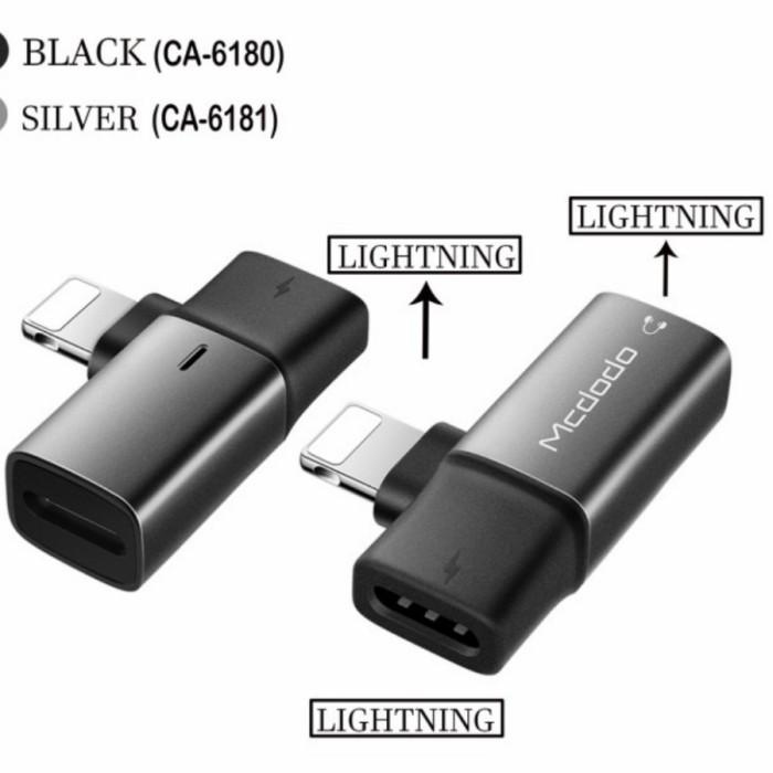 MCDODO Dual Lightning Audio Adaptor CA 6180