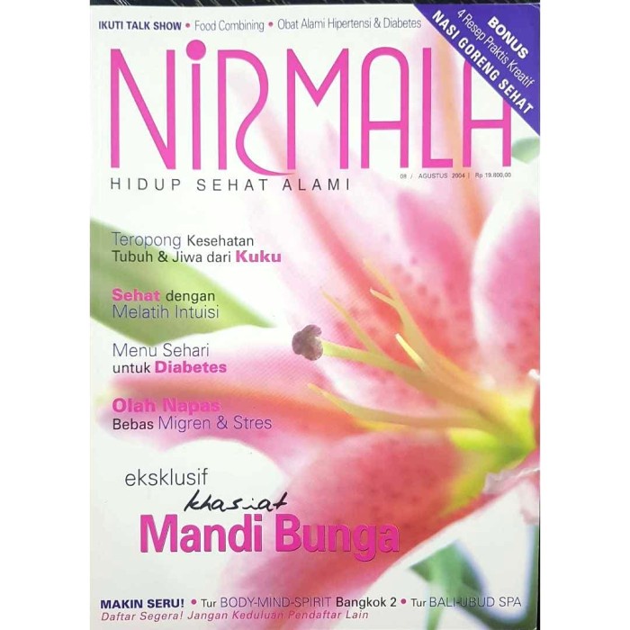 Majalah Nirmala Agustus 2004