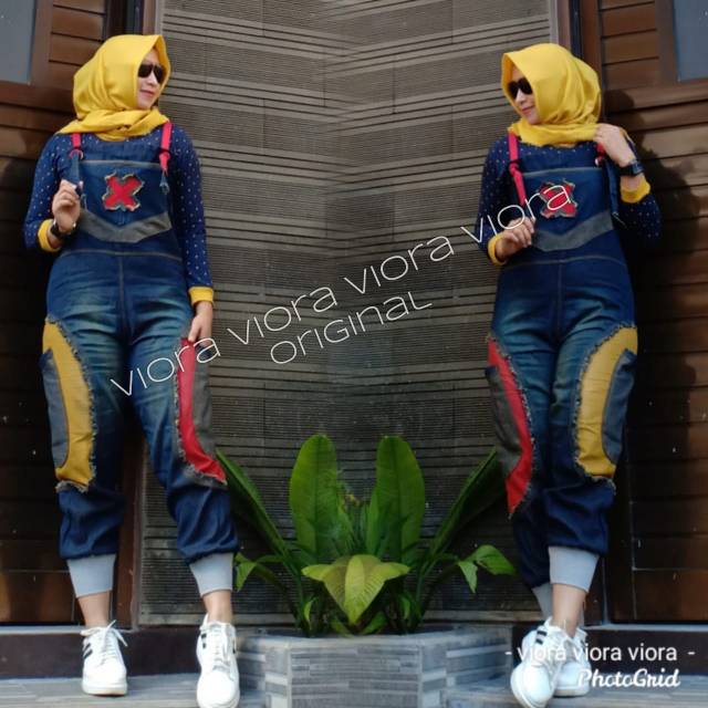 Jumpsuit jeslin Original Jumpsuit overall wanita Overal jeans Jumsuit levis