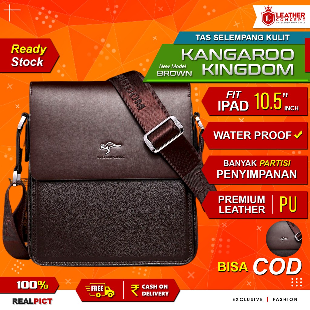 Tas Selempang Kangaroo Kingdom Terbaru