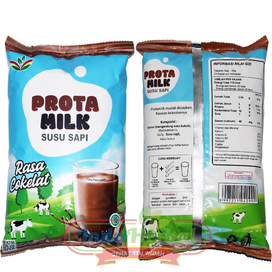 PROTA MILK Susu Rasa Cokelat | PROTA MILK isi 500 Gram ORIGINAL