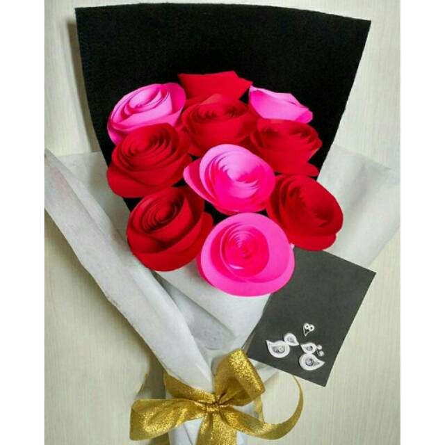 

Bouqet bunga kertas
