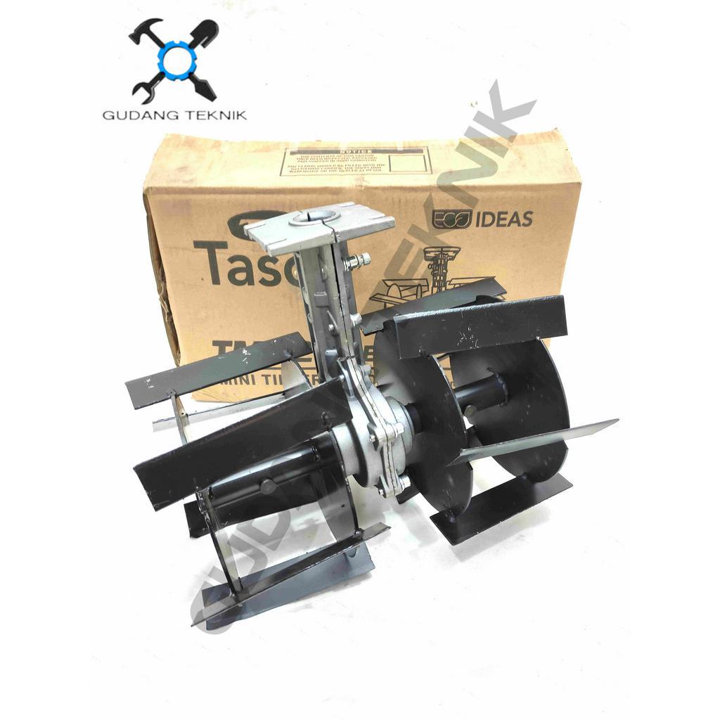 Mini Tiller Cultivator TMT264B TMT267B TMT289B TASCO / Head Weeder Weeding Kepala Mata Bajak AS Segi 4 7 9 Adapter Adaptor Mesin Potong Rumput TASCO