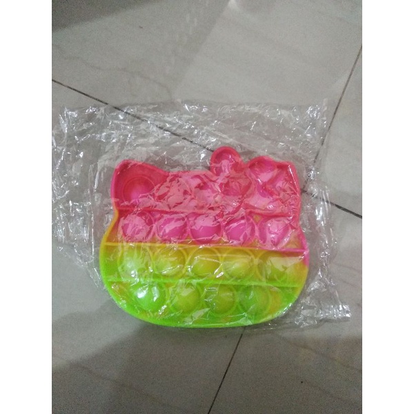 POP IT MAINAN ANAK VIRAL | DIAMETER 11-12 CM-Hellokitty
