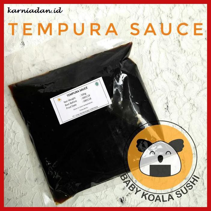 

gnidderdsaus- tempura sauce halal 500g | saus cocol udang krispi | saos tempurako -asliiiiii.