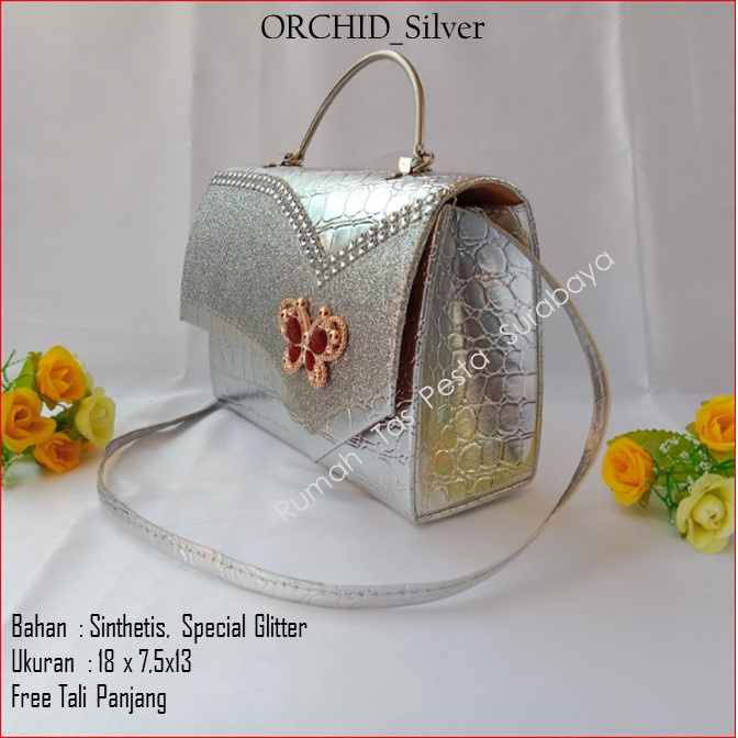 Tas Selempang,Tas Termurah,Tas Bagus,ORCHID_Silver