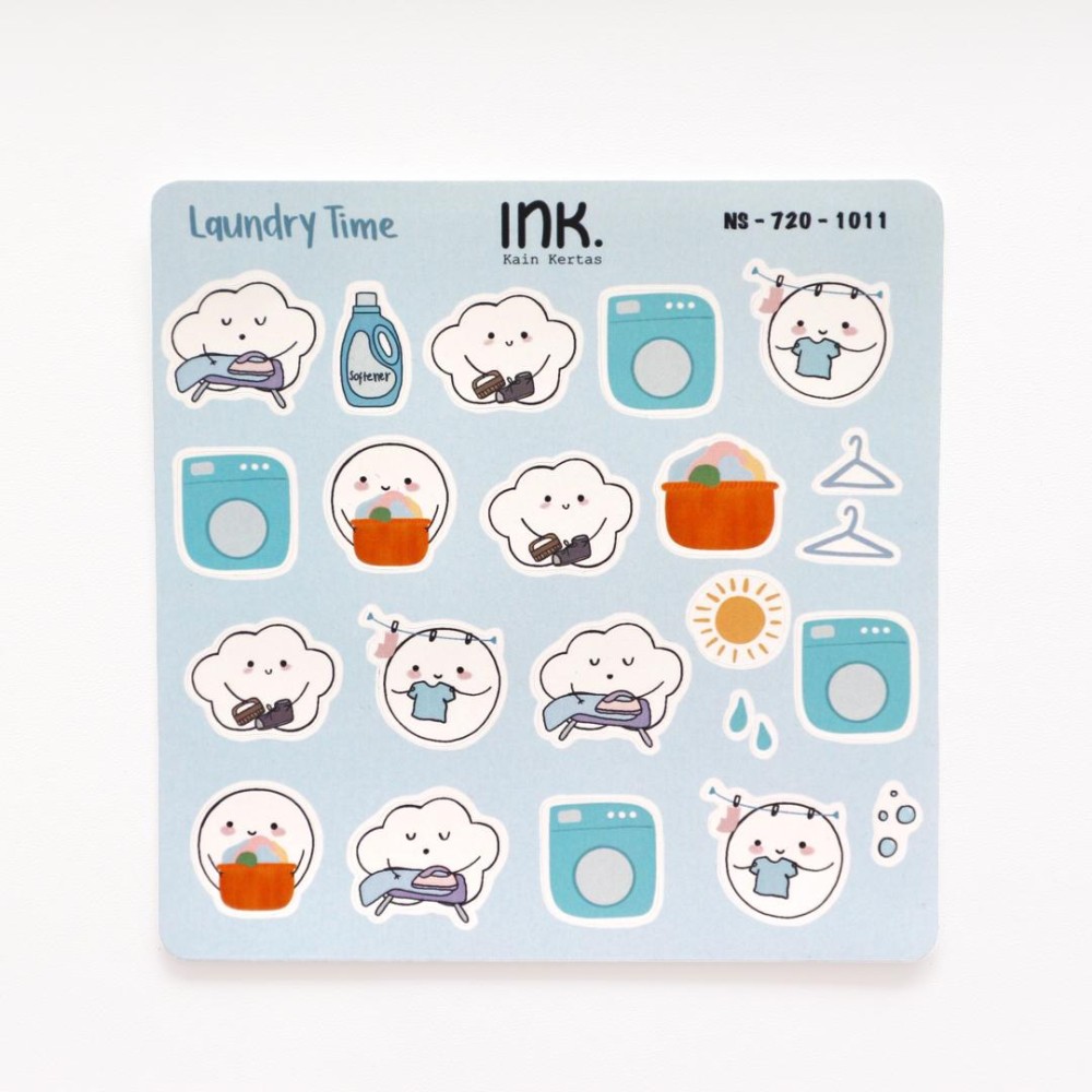 

INK.KAINKERTAS Sticker Sheet NS-720 / Stiker Ilustrasi