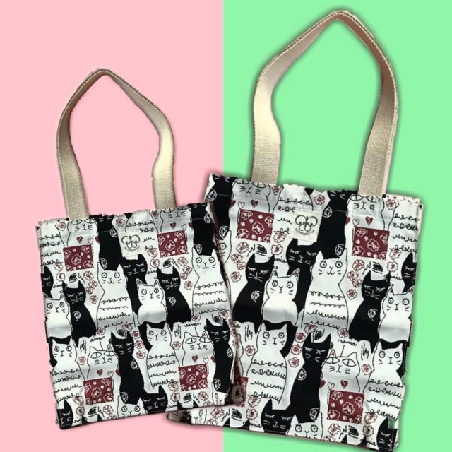 

Cat Tote Tag