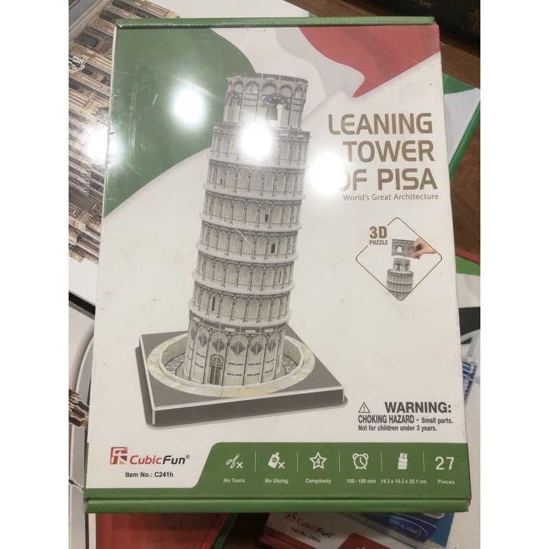 Cubicfun 3D Puzzle – Leaning Tower Of Pisa (M)