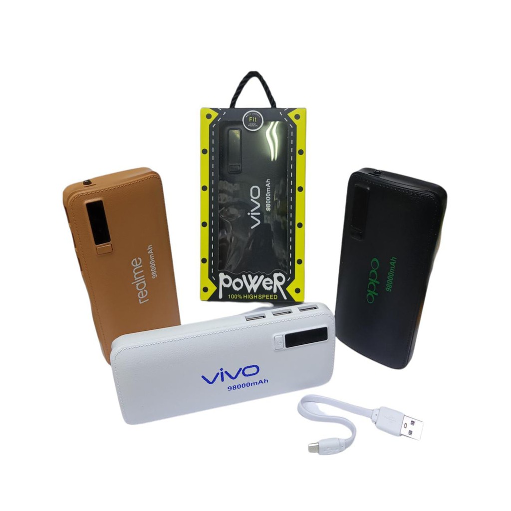 POWERBANK SAMSUNG - OPPO - VIVO - XIOMI - INFINIK UNIVERSAL POWERBANK 98000MAH