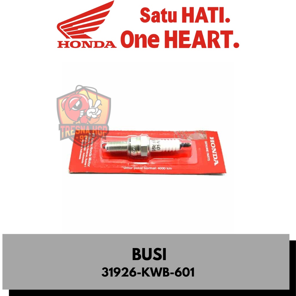 31926-KWB-601 BUSI U20EPR9S REVO FI & BLADE KARBU ORIGINAL | SPARK PLUG 31926KWB601