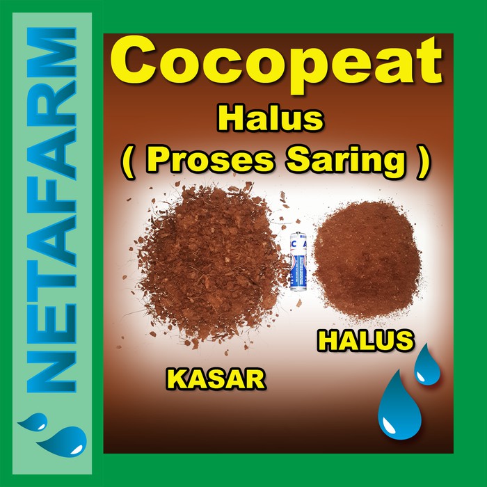 Media Tanam - COCOPEAT Serbuk Halus ( Proses saring ) 15kg / 1 karung