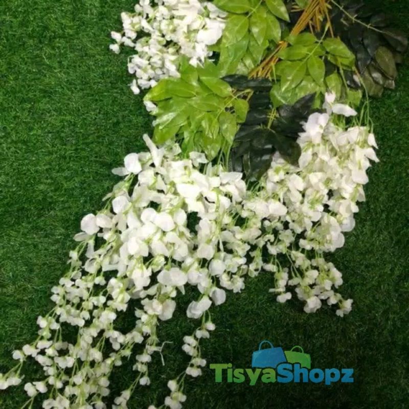 [ 12 PCS ] Wisteria Kecil Gantung Plastik