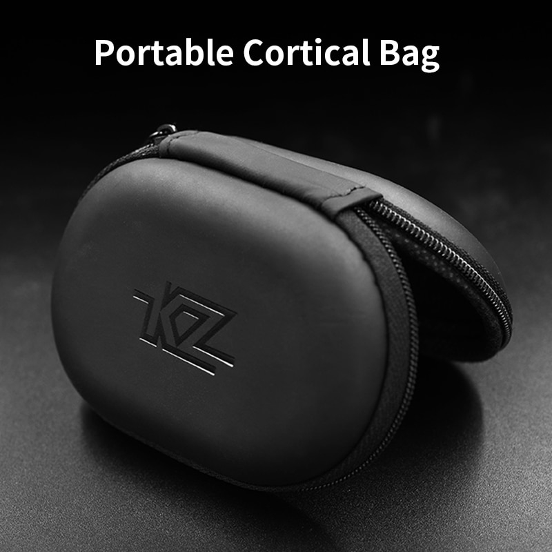 Kz Kotak Hard Case Penyimpanan Earphone Portable