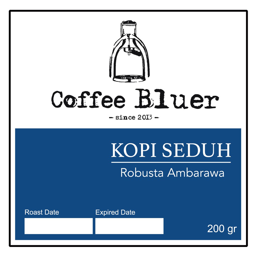 

Kopi Bubuk Bluer ( Robusta Ambarawa )