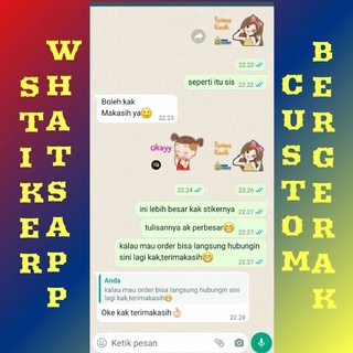 stiker whatsapp nomor rekening