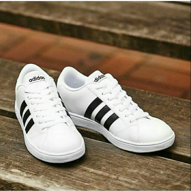 adidas neo baseline white