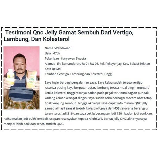 QnC Jelly Gamat Emas Original 100% Asli (Produk Bergaransi) Obat Herbal Jeli Gamat - Jely Gamat