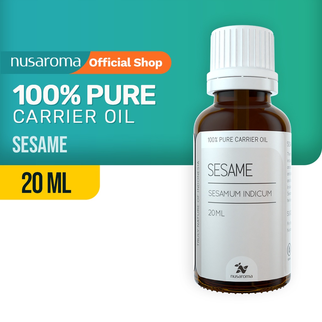 20ml Sesame Oil | Minyak Wijen by Nusaroma Carrier Oil pure and Natural